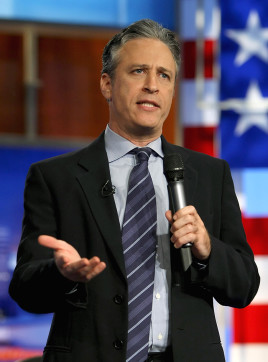 Jon Stewart hosted his final "Daily Show" on Comedy Central on Aug. 6, 2015, after 16 years.  © Getty Images