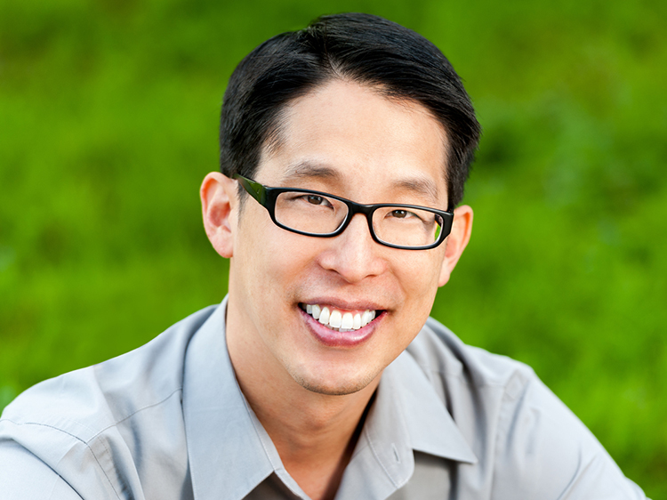 American cartoonist and author Gene Luen Yang was named National Ambassador for Young People’s Literature on Jan. 7, 2016. He is the first graphic novelist to be so honored. Credit: © Gene Luen Yang