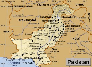 Pakistan Credit: WORLD BOOK map