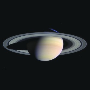 Natural color image of Saturn and its rings taken by Cassini's narrow angle camera on March 27, 2004. Credit: NASA/JPL/Space Science Institute