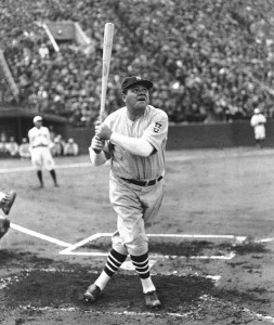 Babe Ruth was also known as the Bambino or the Sultan of Swat. Credit: AP Photo