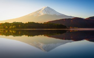 Japan's most famous landmark, Mount Fuji, is just one of the many inspirations for Mountain Day. Credit: © Shutterstock