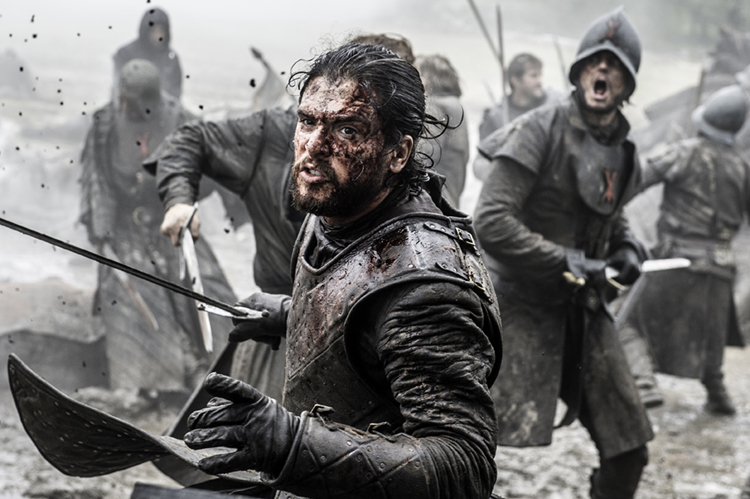 Kit Harington stars as Jon Snow in the sixth season of the medieval fantasy television show "Game of Thrones." The show won three Emmy Awards in 2016. Credit: © HBO