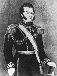 Portrait of Bernardo O'Higgins (1778 - 1842), Irish - Chilean  soldier and dictator, in uniform. Credit: © Kean Collection/Getty Images