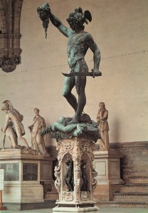 Statue of Perseus by Benvenuto Cellini. Credit: Piazza della Signoria, Florence (SCALA/Art Resource)