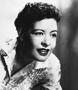 Billie Holiday was a famous American jazz singer known for her expressive voice and her interpretations of popular songs. Holiday’s recordings from the early 1930’s to the mid-1940’s include many jazz classics. Credit: © AP Photo