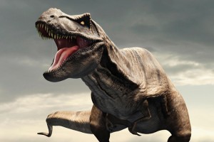 Tyrannosaurus may have been one of the fiercest beasts of its time. The dinosaur, shown in this illustration, had sharp teeth that were about 6 inches (15 centimeters) long. Credit: © Science Picture Company/SuperStock