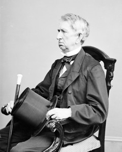 William H. Seward, Secretary of State under Abraham Lincoln. His purchase of Alaska from Russia was known as 'Seward's Folly' until gold was discovered in the Yukon, 1866. Credit: © Everett Historical/Shutterstock