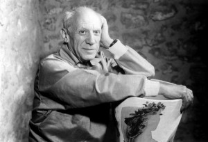 Pablo Picasso. Credit: © Everett Collection/Alamy Images