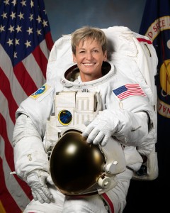 NASA astronaut Peggy A. Whitson, Expedition 16 commander, 2009. Credit: NASA