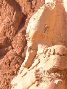 Osiris statue at Hatshepsut temple. Credit: © Christophe Cappelli, Shutterstock