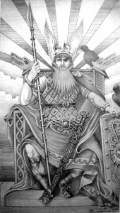 Odin god of war according to Scandinavian mythology. Credit: Victor Villalobos (licensed under CC BY-SA 4.0) 