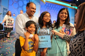 Spelling bee winner 2017- Ananya Vinay, 12, wins US spelling bee with 'marocain'. Credit: © Scripps National Spelling Bee 