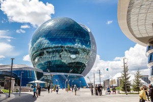 Astana, Kazakhstan - June 10, 2017: View of the Building of the International Specialized Exhibition "Astana EXPO-2017" Credit: © Nick Melnichenko, Shutterstock
