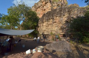 The Madjedbebe rock shelter is the oldest-known site of human occupation in Australia. Credit: © Dominic O'Brien, Gundjeihmi Aboriginal Corporation