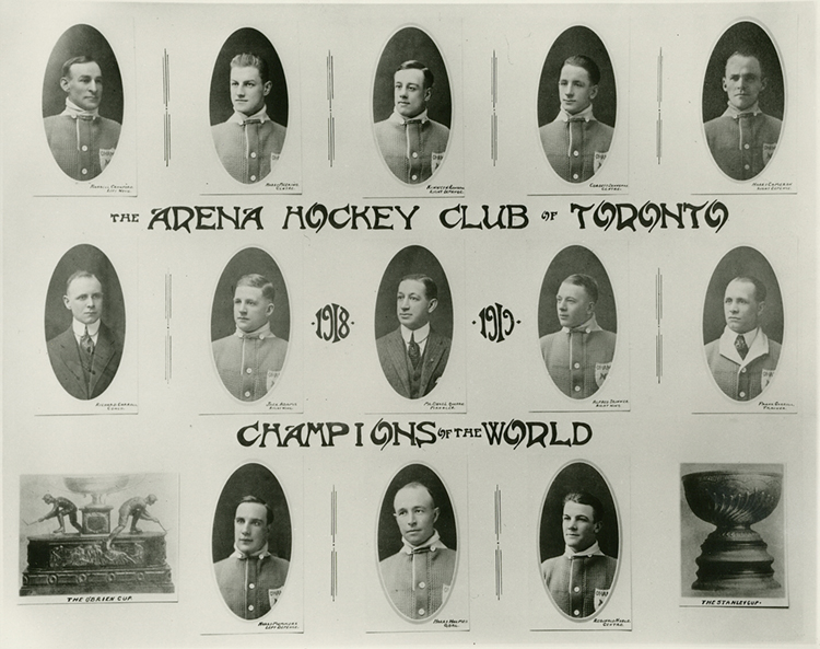 Complete Hockey News - The NHL debuted in 1917/18 with four teams; the Montreal  Canadiens, Montreal Wanderers, the Ottawa Senators and the Toronto Arenas.  The Wanderers made it January before the Montreal
