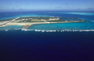 Midway Island is made up of two islands in an atoll in the Pacific Ocean. The United States Department of the Interior controls the island. Credit: © Photo Resource Hawaii/Alamy Images