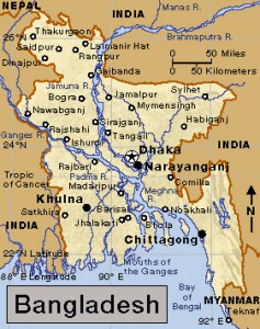 Click to view larger image Bangladesh Credit: WORLD BOOK map
