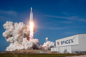 Falcon Heavy Demo Mission February 6, 2018. Credit: SpaceX