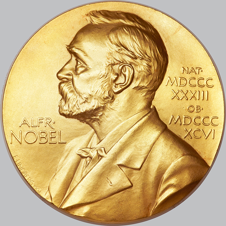 Nobel Prize medal (Credit: Nobel Foundation)