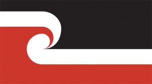 Māori flag. © Julinzy/Shutterstock