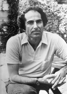 Philip Roth, author. Seated and wearing sport shirt. Credit: © Bettmann/Getty Images