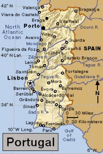 Click to view larger image Portugal Credit: WORLD BOOK map