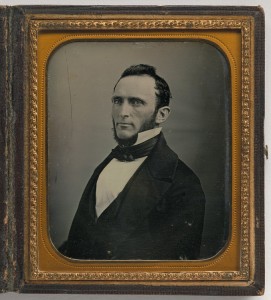 Sixth-plate daguerreotype of Stonewall Jackson (1855). Photographed by H. B. Hull. Credit: National Portrait Gallery, Smithsonian Institution