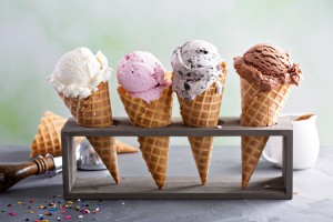 Ice cream.  Credit: © Elena Veselova, Shutterstock