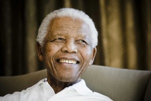 Nelson Mandela was the first black president of South Africa. He had long been a major figure in the struggle for racial justice. Credit: © AP Photo 