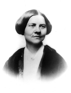 Lucy Stone was an American leader of the women's rights movement. Credit: Library of Congress