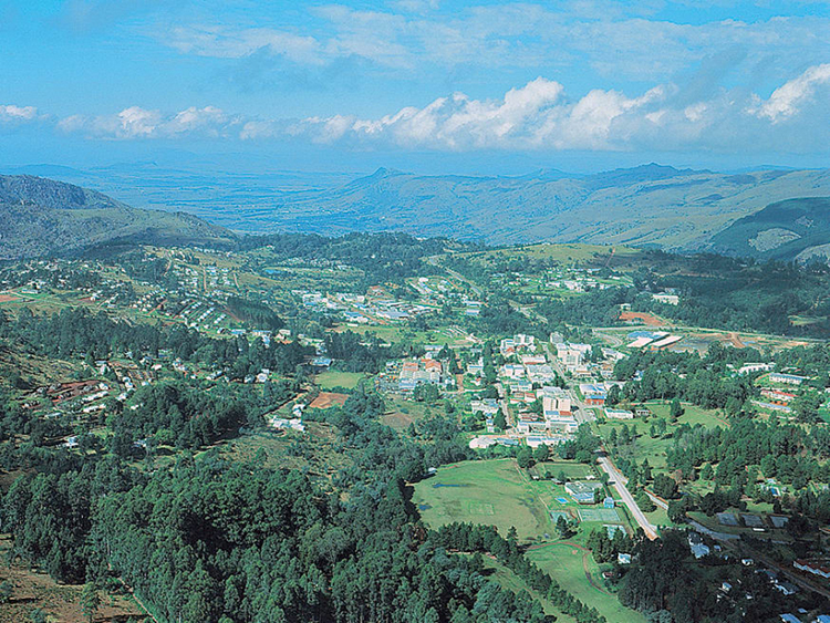 Mbabane, the administrative capital of Swaziland, lies in the country's western highlands. Most of the people of Swaziland live in rural areas. Credit: SuperStock 