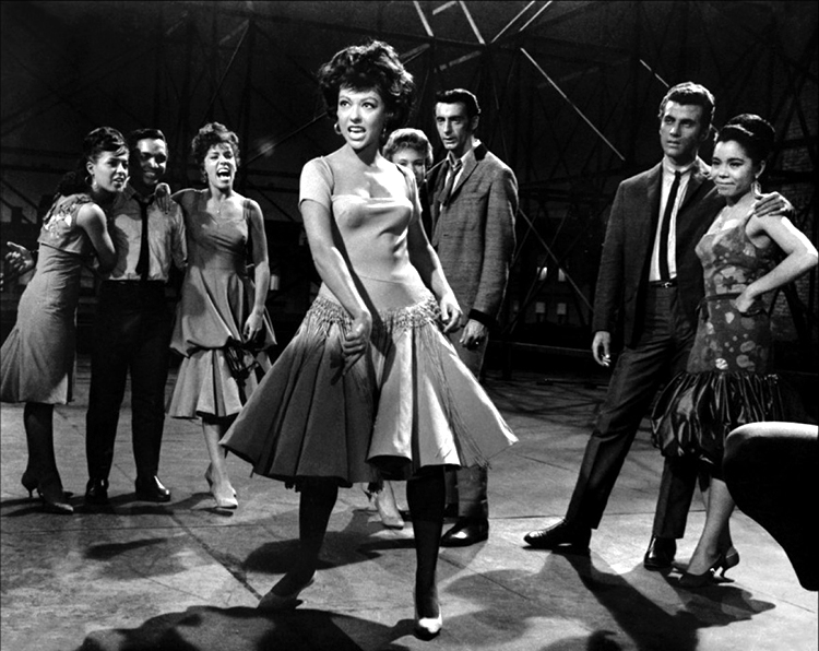 West Side Story is one of the most popular musicals in American theater history. Jerome Robbins was the director and choreographer. Stephen Sondheim wrote the lyrics and Leonard Bernstein the music for the story based on William Shakespeare's Romeo and Juliet. Rita Moreno, center, was one of the stars in the 1961 film version that won 11 Academy Awards. Credit: AP/Wide World 