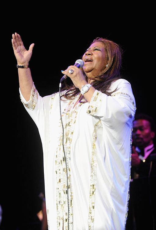 Aretha Franklin is an American rhythm and blues singer. She is popularly known as the "Queen of Soul." Credit: © Jamie McCarthy, Getty Images/Thinkstock 