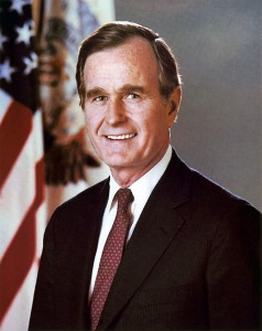 George H. W. Bush, 41st president of the United States, served from 1989 to 1993. Credit: White House