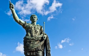 Julius Caesar was a Roman general, politician, and writer who lived during the first century B.C. His achievements included conquering Gaul (an area that is now mainly in France) and defeating the Roman general Pompey in a civil war. In 44 B.C., Caesar was made dictator for life, but his political opponents soon killed him. Credit: © Shutterstock 