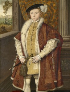 King of England Edward VI. Credit: Edward VI (1546), oil on panel attributed to William Scrots; Windsor Castle/Royal Collection Trust