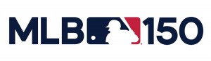 MLB 150th anniversary logo. Credit: © MLB Advanced Media