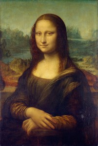 Leonardo da Vinci's Mona Lisa is probably the most famous portrait ever painted. Its blurred outlines, graceful figure, dramatic contrasts of dark and light, and overall feeling of calm are characteristic of Leonardo's style. Credit: Mona Lisa (1503-1506), oil on poplar wood by Leonardo da Vinci; Louvre Museum (Paris) 