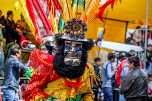 Traditional Festival Gran Poder in the city of La Paz, Bolivia on June 10, 2017.  Credit: © Niar Krad, Shutterstock