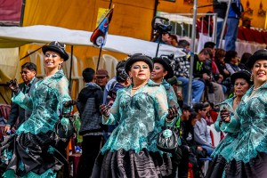 Traditional Festival Gran Poder in the city of La Paz, Bolivia on June 10, 2017.  Credit: © Niar Krad, Shutterstock