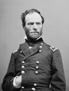 American Civil War general William Tecumseh Sherman. Credit: Library of Congress 
