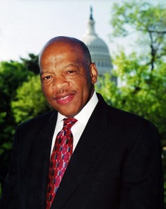 American civil rights leader John R. Lewis