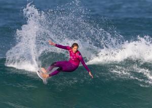 Stephanie Gilmore of Australia made a splash on her country's team in the surfing event. Credit: © Louis Lotter Photography/Shutterstock