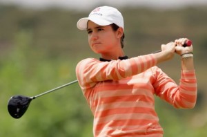 Lorena Ochoa, a Mexican golfer, was one of the leading players on the Ladies Professional Golf Association (LPGA) tour. Ochoa's success has made her a national sports hero in Mexico. © Lisa Blumenfeld, Getty Images