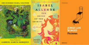 Latin American writers have composed many classics of modern world literature. They include the novels One Hundred Years of Solitude by the Colombian writer Gabriel García Márquez, The House of the Spirits by the Chilean writer Isabel Allende, and the short story collection Ficciones by the Argentine writer Jorge Luis Borges. One Hundred Years of Solitude (Translated by Gregory Rabassa. English translation © 1970 by Harper & Row. Reprinted by permission of HarperCollins); The House of the Spirits (Penguin Random House); Ficciones (Penguin Random House Grupo Editorial)