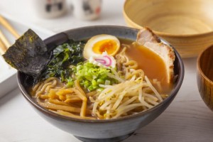Ramen, a traditional Japanese dish of noodles in broth © Hans Geel, Shutterstock