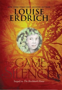 The Game of Silence tells the story of a young Ojibwa girl during the mid-1800's who sees her people and their way of life threatened when white settlers come to their land. The Game of Silence by Louise Erdrich. Text and illustration copyright © 2005 by Louise Erdrich. Reprinted by permission of Harper Collins Publishers.
