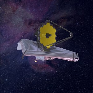 An artist's conception shows the James Webb Space Telescope. Credit: NASA
