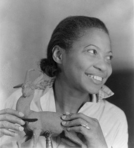 African American sculptor Augusta Savage Credit: National Archives